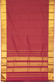 Maroon Pure Zari  Kanjivaram Silk Saree 10063316
