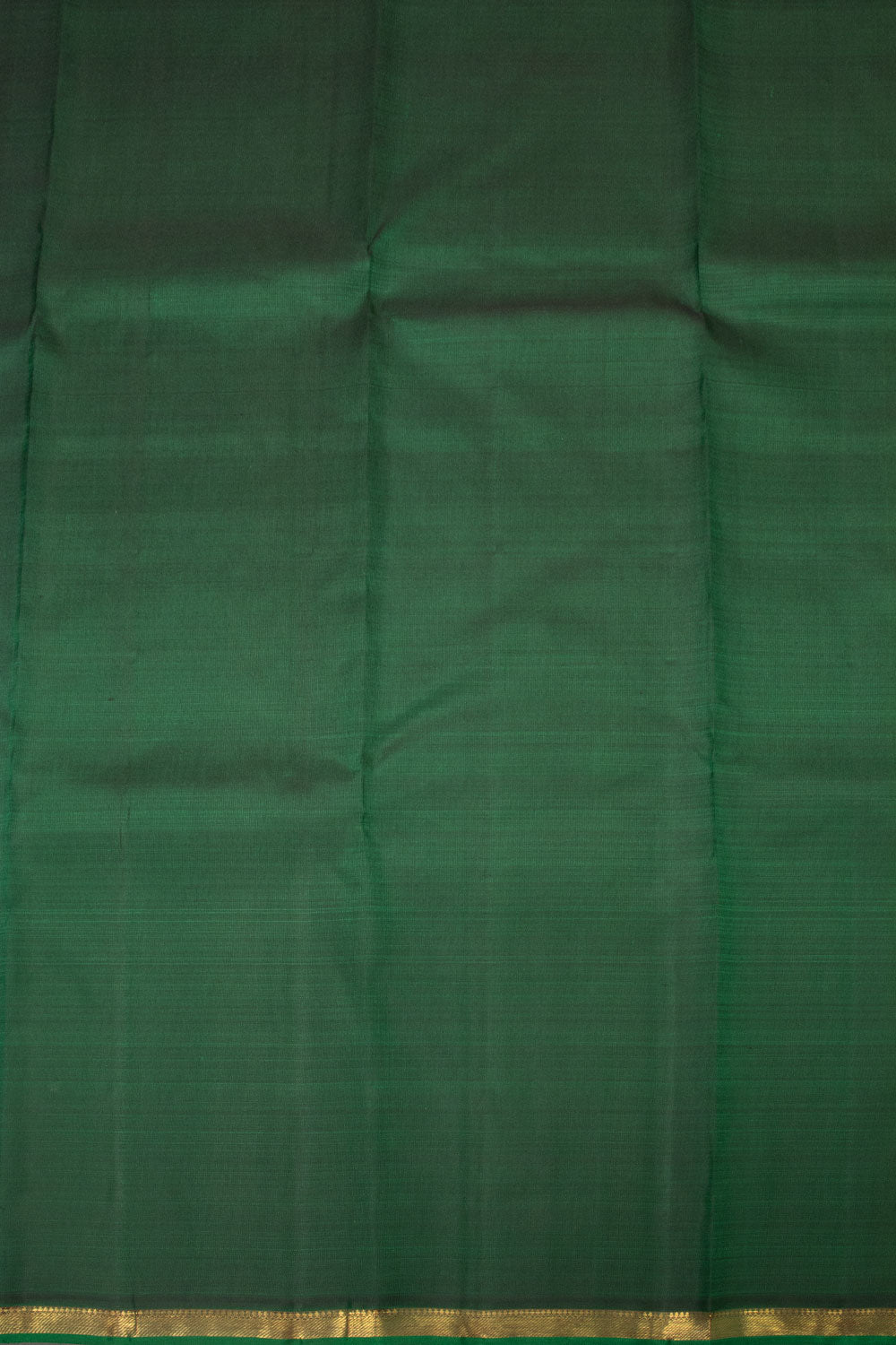 Forest Green Handloom Kanjivaram Silk Saree - Avishya