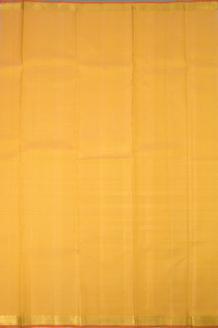 Yellow Handloom Kanjivaram Silk Saree - Avishya