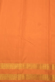 Orange Handloom Kanjivaram Silk Saree - Avishya