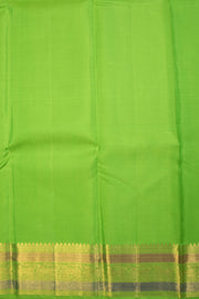 Lime green Handloom Kanjivaram silk saree - Avishya