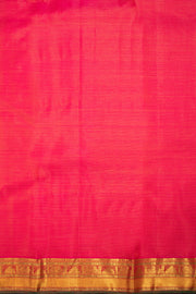 Pink Handloom Bridal Kanjivaram Silk Saree 10069164 - Avishya