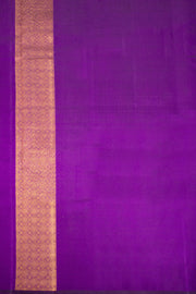 Purple Handloom Bridal Kanjivaram Silk Saree 10069172 - Avishya