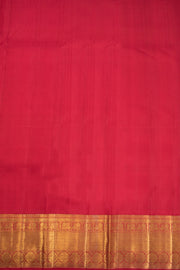 Golden Yellow Bridal Kanjivaram Silk Saree