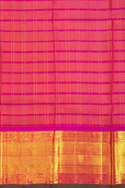 Green Handloom Bridal Korvai Kanjivaram Silk Saree