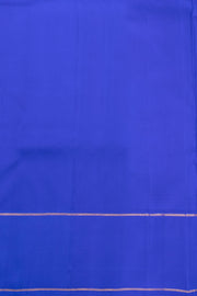 Yellow Korvai Kanjivaram Silk Saree 10070670 - Blouse