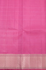 Rose Pink Handloom Kanjivaram Silk Saree