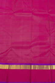Brown Handloom Kanjivaram Soft Silk Saree