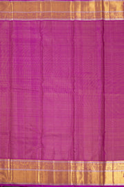 Purple Bridal Kanjivaram Pure Zari Silk Saree 10072862