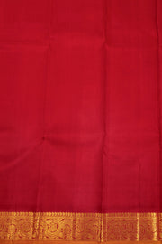 Blue Kanjivaram Pure Silk Saree with Contrast Pallu 10074782