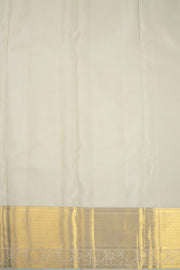 Grey Handloom Kanjivaram Pure Silk Saree 10074787