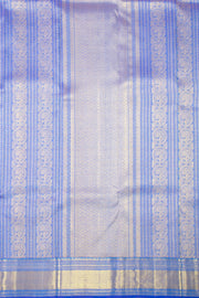 Ocean Blue Bridal Kanjivaram Silk Saree 10075534