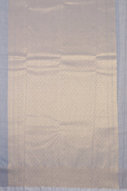 Slate Gray Kanjivaram Vegan Silk Saree 10075586