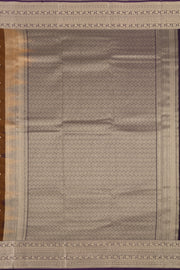 Hazelnut Brown Kanjivaram Vegan Silk Saree 10075590