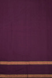 Vivid Cyan Korvai Kanjivaram Silk Saree 10075642