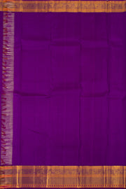  Marigold Korvai Kanjivaram Silk Saree 10075661