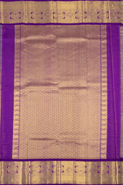 Blue Diamond Korvai Kanjivaram Silk Saree 10075662