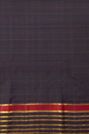 Peach Korvai Pure Zari Kanjivaram Silk Saree 10076126