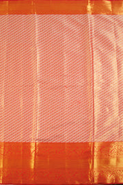 Green Pure Tissue Silk Bridal Jacquard Korvai Kanjivaram Saree 10068039 - Avishya