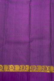 Green Kanjivaram Pure Silk Saree with Contrast Pallu 10074824