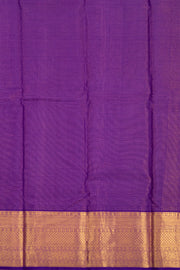 Blue Kanjivaram Pure Silk Saree with Contrast Pallu 10074830