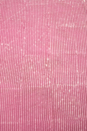 Pink Dabu Printed Cotton Salwar Suit Material  - Avishya