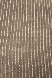 Grey Dabu Printed Cotton Salwar Suit Material - Avishya