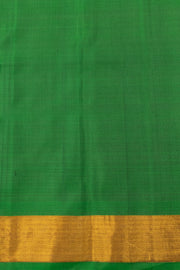 Deep Pink Handloom Ikat Kanjivaram Silk Saree 10070725