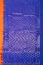 Orange Handloom Kanjivaram Soft Silk Saree 10075673