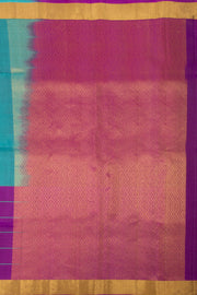 Blue Handloom Kanjivaram Soft Silk Saree 10075698