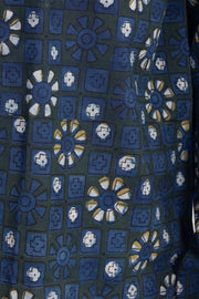 Green Full Sleeve Jahota Printed Cotton Mens Shirt 10073160