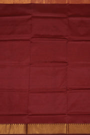Maroon Kanjivaram Silk Cotton Saree 10077962