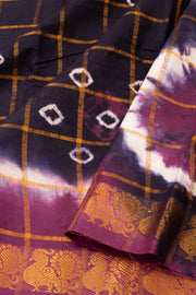 Purple Sungudi Cotton Saree 10078022
