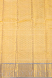 Golden Beige Kanjivaram Pure Silk Saree 10077168