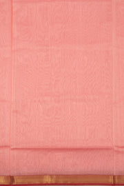 Pink Maheshwari Silk Cotton Saree 10076359