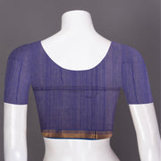 Purple Maheshwari Silk Cotton Saree 10075266