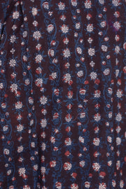 Brown Half Sleeve Jahota Printed Cotton Mens Shirt 10072990