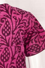 Pink Batik Printed Cotton Nightwear 10076179