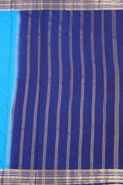 Ocean Blue Mysore Semi Crepe Silk Saree 10077209