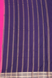 Rani Pink Mysore Semi Crepe Silk Saree 10077208
