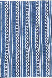 Indigo Blue Dyed Mulmul Cotton Saree 10075059