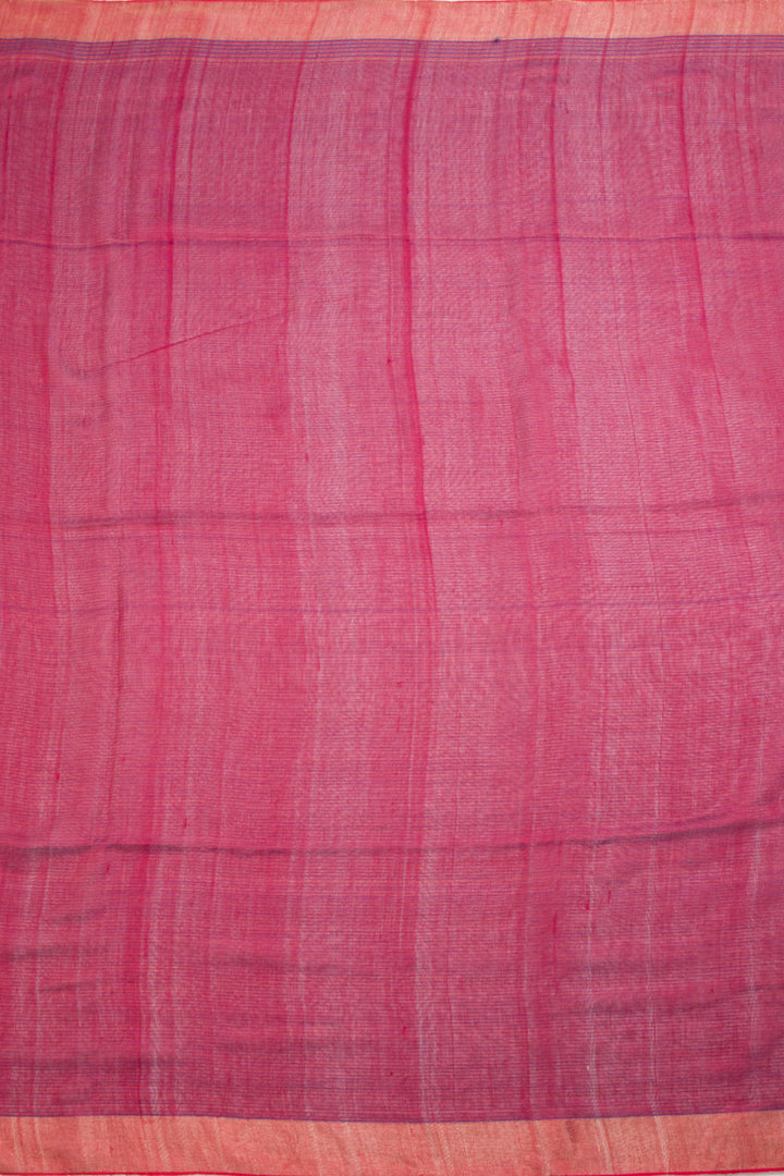 Blue Handloom Bengal Silk Cotton Saree 10061870