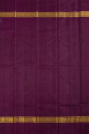 Ananda Blue Pure Zari Korvai Kanjivaram Silk Saree 10062484