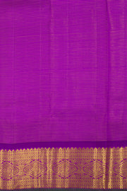 Mango Yellow Pure Zari Korvai Kanjivaram Silk Saree 10062496