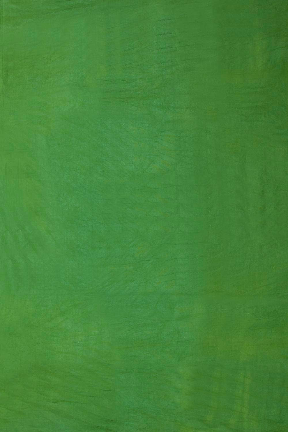 Pine Green Handcrafted Bandhani Mulmul Cotton Saree 10062528