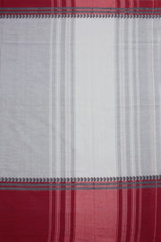 Grey Handloom Dhaniakhali Cotton Saree 10062568