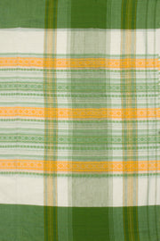 White Handloom Dhaniakhali Cotton Saree 10062572