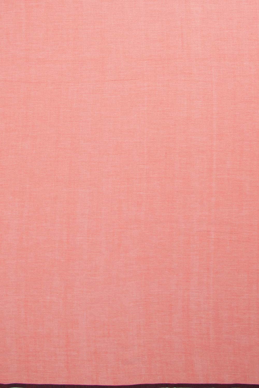 Dark Salmon Pink Handloom Bhujodi Cotton Saree 10062877