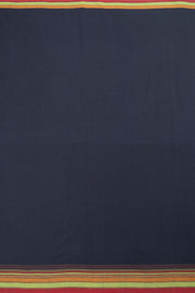 Maroon Handloom Bhujodi Cotton Saree 10063039