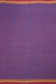 Yale Blue Handloom Bhujodi Kala Cotton Saree 10063041